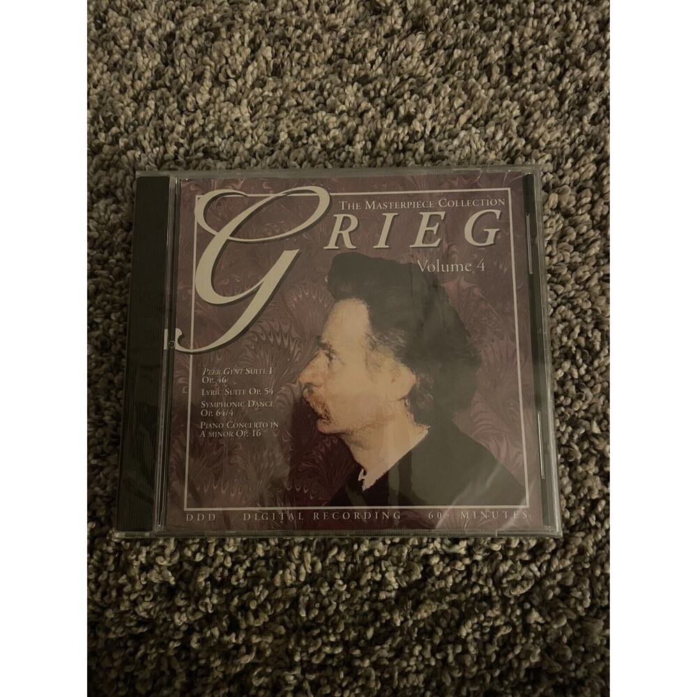 The Masterpiece Collection: Grieg, Volume 4 (CD, Regency Music) New
